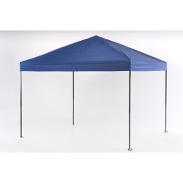 9.38 x 10 ft. One Touch Polyester Canopy&#44; Blue