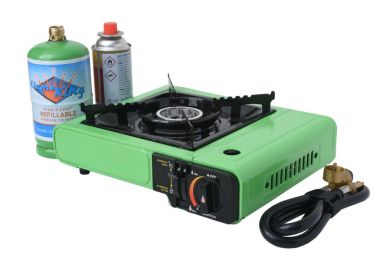 Portable Multi Fuel Butane-Propane Camping Stove Burner