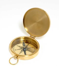 Multi Color Lid Compass - 3 x 4 in.