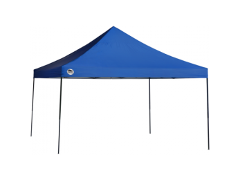 Quik Shade 167504DS ST144 12 x 12 ft. Straight Leg Canopy&#44; Blue Cover - Black Frame
