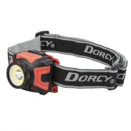 Dorcy DCY414335 Ultra HD 530 Lumen Headlamp & UV Light - Black & Red