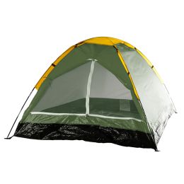 Wakeman 80-190T 2-Person Dome Tents for Camping with Carry Bag - Green
