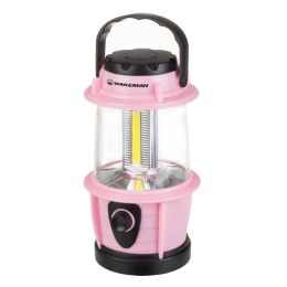 Wakeman Outdoors 75-CL1012 Adjustable LED COB Outdoor Camping Lantern Flashlight - Pink