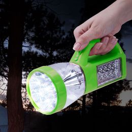 3 in 1 LED Lightweight Camping Lantern Flashlight & Panel Light&#44; Green