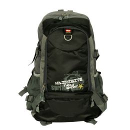 Blancho [Rossonero Looked ] Multipurpose Outdoor Backpack / Dayback / School Bag- Black