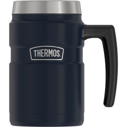 Thermos 16oz Stainless King&trade; Coffee Mug - Matte Midnight Blue