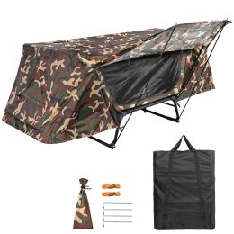 Single Tent Cot Basic (Color: As Picture)