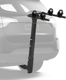 Bosonshop Bike Rack for Car Rack 2-1 Bike Hitch Mount Bicycle Rack for SUV with 2-Inch Receiver, Rubber Lock & Sleek Pad (SKU: with Signature Service)