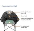 Outdoor Camping Chair Folding Chair Black